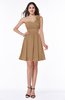 Modern A-line Asymmetric Neckline Sleeveless Zip up Flower Plus Size Bridesmaid Dresses