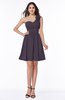 Modern A-line Asymmetric Neckline Sleeveless Zip up Flower Plus Size Bridesmaid Dresses