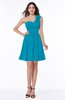 Modern A-line Asymmetric Neckline Sleeveless Zip up Flower Plus Size Bridesmaid Dresses