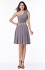 Casual One Shoulder Sleeveless Half Backless Chiffon Sequin Plus Size Bridesmaid Dresses