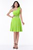 Casual One Shoulder Sleeveless Half Backless Chiffon Sequin Plus Size Bridesmaid Dresses