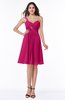 Informal Asymmetric Neckline Sleeveless Zipper Chiffon Short Plus Size Bridesmaid Dresses