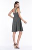 Informal Asymmetric Neckline Sleeveless Zipper Chiffon Short Plus Size Bridesmaid Dresses