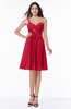 Informal Asymmetric Neckline Sleeveless Zipper Chiffon Short Plus Size Bridesmaid Dresses