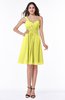 Informal Asymmetric Neckline Sleeveless Zipper Chiffon Short Plus Size Bridesmaid Dresses