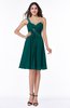 Informal Asymmetric Neckline Sleeveless Zipper Chiffon Short Plus Size Bridesmaid Dresses
