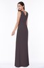 Traditional Sleeveless Zip up Chiffon Floor Length Rhinestone Plus Size Bridesmaid Dresses