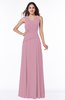 Traditional Sleeveless Zip up Chiffon Floor Length Rhinestone Plus Size Bridesmaid Dresses