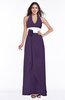 Glamorous A-line Sleeveless Zipper Chiffon Plus Size Bridesmaid Dresses