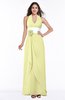 Glamorous A-line Sleeveless Zipper Chiffon Plus Size Bridesmaid Dresses