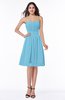 Plain A-line Sweetheart Zip up Ruching Bridesmaid Dresses