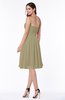 Plain A-line Sweetheart Zip up Ruching Bridesmaid Dresses