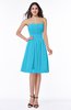 Plain A-line Sweetheart Zip up Ruching Bridesmaid Dresses