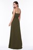 Disney Princess A-line Strapless Zipper Chiffon Plus Size Bridesmaid Dresses