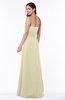 Disney Princess A-line Strapless Zipper Chiffon Plus Size Bridesmaid Dresses