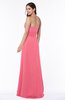 Disney Princess A-line Strapless Zipper Chiffon Plus Size Bridesmaid Dresses