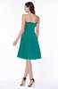 Modern A-line Strapless Half Backless Chiffon Ribbon Plus Size Bridesmaid Dresses