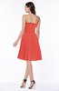 Modern A-line Strapless Half Backless Chiffon Ribbon Plus Size Bridesmaid Dresses