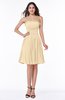 Modern A-line Strapless Half Backless Chiffon Ribbon Plus Size Bridesmaid Dresses