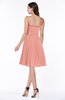 Modern A-line Strapless Half Backless Chiffon Ribbon Plus Size Bridesmaid Dresses