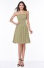 Modern A-line Strapless Half Backless Chiffon Ribbon Plus Size Bridesmaid Dresses