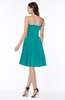 Modern A-line Strapless Half Backless Chiffon Ribbon Plus Size Bridesmaid Dresses