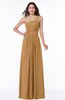 Simple A-line Asymmetric Neckline Sleeveless Zip up Floor Length Plus Size Bridesmaid Dresses