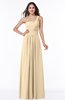 Simple A-line Asymmetric Neckline Sleeveless Zip up Floor Length Plus Size Bridesmaid Dresses