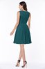 Sexy A-line Sleeveless Short Pleated Plus Size Bridesmaid Dresses