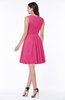 Sexy A-line Sleeveless Short Pleated Plus Size Bridesmaid Dresses