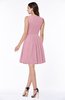 Sexy A-line Sleeveless Short Pleated Plus Size Bridesmaid Dresses