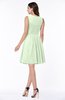 Sexy A-line Sleeveless Short Pleated Plus Size Bridesmaid Dresses