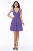 Sexy A-line Sleeveless Short Pleated Plus Size Bridesmaid Dresses