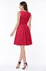 Sexy A-line Sleeveless Short Pleated Plus Size Bridesmaid Dresses