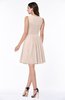 Sexy A-line Sleeveless Short Pleated Plus Size Bridesmaid Dresses