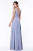 Classic A-line Zip up Chiffon Ribbon Plus Size Bridesmaid Dresses