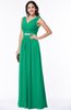 Classic A-line Zip up Chiffon Ribbon Plus Size Bridesmaid Dresses