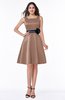 Elegant A-line Thick Straps Sleeveless Mini Plus Size Bridesmaid Dresses