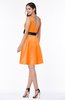Elegant A-line Thick Straps Sleeveless Mini Plus Size Bridesmaid Dresses