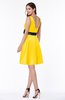 Elegant A-line Thick Straps Sleeveless Mini Plus Size Bridesmaid Dresses
