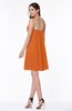 Elegant A-line Strapless Sleeveless Chiffon Mini Plus Size Bridesmaid Dresses