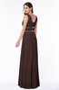 Sexy A-line Zipper Floor Length Pleated Plus Size Bridesmaid Dresses