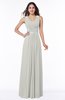 Sexy A-line Zipper Floor Length Pleated Plus Size Bridesmaid Dresses