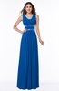 Sexy A-line Zipper Floor Length Pleated Plus Size Bridesmaid Dresses