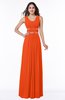 Sexy A-line Zipper Floor Length Pleated Plus Size Bridesmaid Dresses