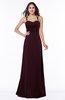 Mature A-line Sweetheart Sleeveless Chiffon Floor Length Plus Size Bridesmaid Dresses