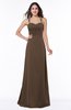 Mature A-line Sweetheart Sleeveless Chiffon Floor Length Plus Size Bridesmaid Dresses