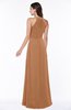 Mature A-line Sweetheart Sleeveless Chiffon Floor Length Plus Size Bridesmaid Dresses