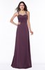 Mature A-line Sweetheart Sleeveless Chiffon Floor Length Plus Size Bridesmaid Dresses