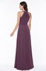 Mature A-line Sweetheart Sleeveless Chiffon Floor Length Plus Size Bridesmaid Dresses